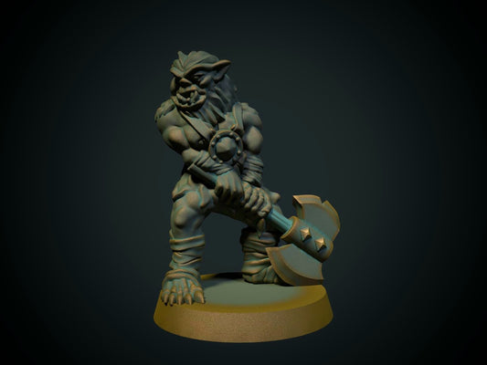 Bugbear with Axe